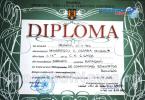 Diploma etapa nationala SCS