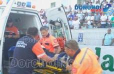 Incident la meciul FC Botoșani - CSMS Iași! Suporter transportat la spital după ce a făcut infarct