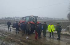 50 de hectare de pășune inundate la Hilișeu. Prefectul şi şeful ISU Botoșani sunt la faţa locului - FOTO