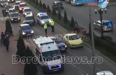 Accident pe o trecere de pietoni de pe Bulevardul Victoriei din Dorohoi! Copil lovit în drum spre școală - FOTO