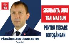 Costel Pătrăuceanu, candidat PSD la Camera Deputaților: „PSD știe să guverneze bine, să atragă fonduri europene, să facă investiții, să crească venitu