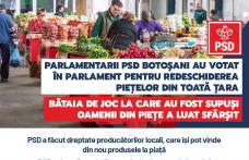 Prefectul PNL de Botoșani după ce a executat ordinul lui Orban de închidere a piețelor a aruncat vina pe PSD. Parlamentarii social-democrați botoșănen