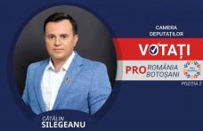 Cătălin Silegeanu: Voi lupta pentru investiții, fonduri și proiecte corecte pentru cetățenii județului Botoșani!