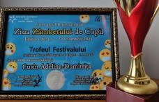 Premii importante obținute de copii din Dorohoi la Festivalul Național „Ziua zâmbetului de copil” - FOTO