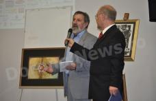 Tehnica de lucru a pictorului dorohoian Aurelian Antal apreciată la o licitație caritabilă organizată la Iași - FOTO
