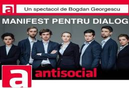Manifestul pentru dialog „ANTISOCIAL” ajunge la Botoșani