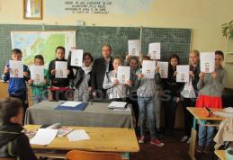 Ziua Europei sărbătorită la Liceul Teoretic „Anastasie Bașotă” Pomîrla - FOTO