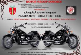 Paradă și concursuri moto la Dorohoi
