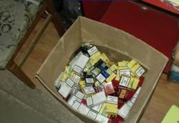 Peste 300 de pachete de țigări confiscate dintr-o unitate economică din Dorohoi verificată de polițiști