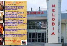 Vezi ce filme vor rula la Cinema „MELODIA” Dorohoi, în săptămâna 20 – 26 mai – FOTO
