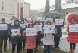 A patra zi de proteste la Spitalul Municipal Dorohoi – FOTO