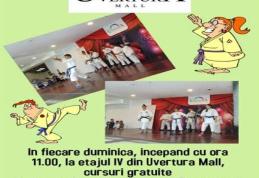 În acest week-end la Uvertura Mall - Workshop de machiaj și Cursuri gratuite de karate pentru copii