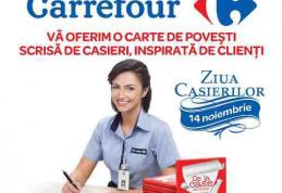 Casierii, sărbătoriți pentru prima dată în România, la Carrefour!