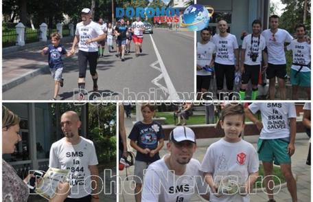 Salvați Copiii „Un gest pentru o viață”: Cinci maratoniști au alergat pentru dotarea Spitalului Municipal Dorohoi - FOTO