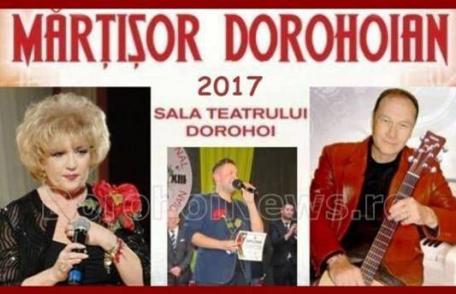 „Mărţişor Dorohoian” unul dintre cele mai importante concursuri naţionale de muzică uşoară debutează astăzi!