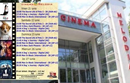 Vezi ce filme vor rula la Cinema „MELODIA” Dorohoi, în săptămâna 21 – 27 iunie 2019 – FOTO
