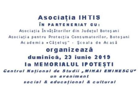 Eveniment social-educațional-cultural la Ipotești „Comori din Vatra Satului românesc”