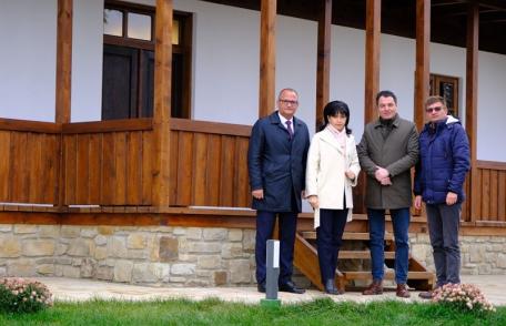 A fost finalizată reabilitarea Casei Memoriale „George Enescu” de la Liveni