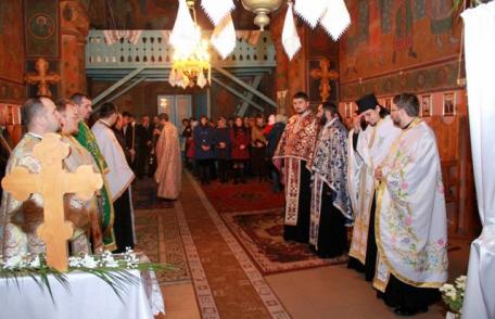 Hram la parohia Hilișeu Horia în cinstea Sfinților Arhangheli Mihail și Gavril - FOTO
