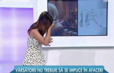 O prezentatoare din România a leşinat în timp ce prezenta rubrica Horoscop în direct la TV