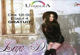 Concert Leya D la Uvertura Mall Botoșani