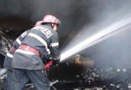 Şase tone de furaje distruse într-un incendiu la Viişoara