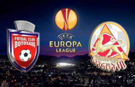 FC Botoșani a avut parte de un debut trist în cupele europene. 1-1 FC Botoșani - Spartaki Tskhinvali