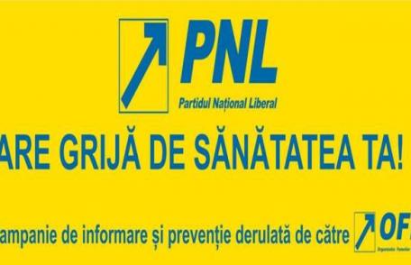 OFL Botoșani demarează campania „PNL are grijă de sănătatea ta”