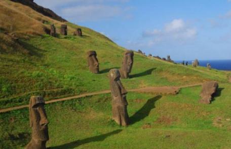 Cât de mari sunt de fapt statuile din Insula Paştelui. Descoperire uluitoare - FOTO
