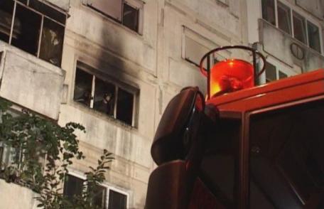 Incendiu într-un bloc din Botoșani! 35 de persoane evacuate în toiul nopții!