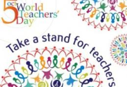 Vezi când se va sărbători „Ziua Mondială a Educatorului”!