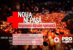 Pro TV și Crucea Roșie Română lansează campania „Nouă ne pasă”, pentru a ajuta victimele din Colectiv. Cum poți dona