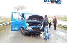 Accident grav de circulație produs la Leorda! Microbuz plin cu călători izbit de un autoturism - FOTO