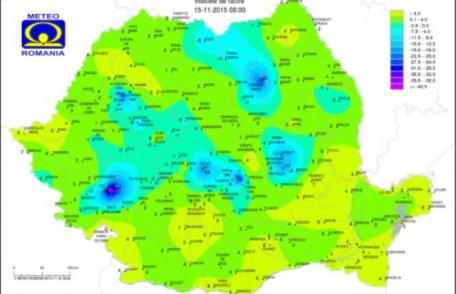 Harta indicelui de răcire: Locul din România unde acum sunt resimţite - 44 grade Celsius