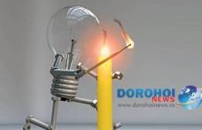Primăria Municipiului Dorohoi informează cetăţenii! Furnizarea energiei electrice va fi întreruptă