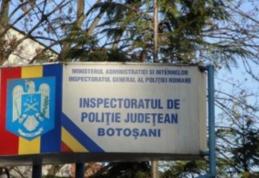 Numeroase percheziţii şi sancţiuni aplicate în urma activităţii Inspectoratului de Poliţie Judeţean Botoşani în anul 2015