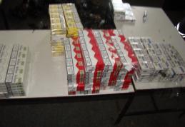 Aproximativ 12.500 ţigarete de contrabandă depistate de poliţiştii de frontieră! - FOTO