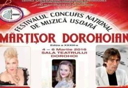 Mai sunt cinci zile până la Festivalul „Mărțișor Dorohoian” 2016 - Vezi programul și artiștii invitați!