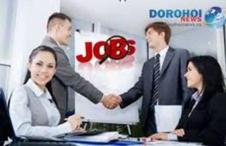 AJOFM Botoșani anunță ce locuri de muncă sunt disponibile în această săptămână