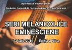 Seri Melancolice Eminesciene - Ipotesti 2016