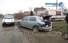 Cadou de 8 martie pentru două femei! Accident rutier produs pe drumul Dorohoi-Botoșani - FOTO