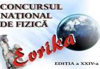 Concurs national de fizica_evrika