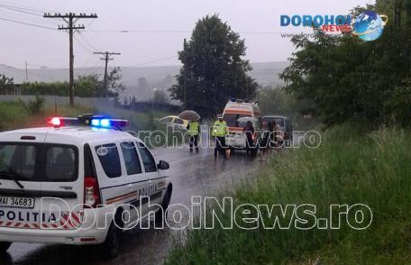 Minoră ajunsă la Spitalul Municipal Dorohoi în urma unui accident produs la Smârdan - FOTO