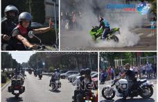 Paradă a motocicliștilor din întreaga țară, expoziție și show moto la Dorohoi – VIDEO / FOTO