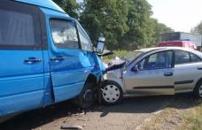 Accident de circulație pe drumul Botoșani-Iași! Patru persoane grav rănite!