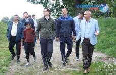 Răzvan Burleanu, șeful FRF, a fost în vizită la Baza Sportivă „1 Mai” Dorohoi - FOTO