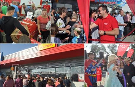 Sute de oameni prezenți la deschiderea oficială a complexului comercial „NEST Dorohoi” – VIDEO | FOTO