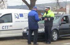 Acţiune comună a Poliţiei și RAR, la Botoșani. Şoferii cu maşini ce aveau defecţiuni tehnice, amendați