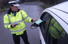 Amenzi şi permise de conducere reţinute, după un control a poliției rutiere