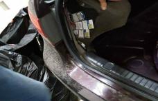 Autovehicul „blindat” cu țigări de contrabandă - FOTO